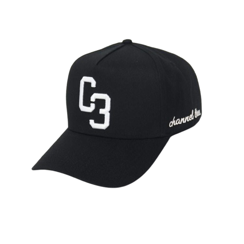 BLACK C3 HAT