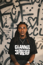 Load image into Gallery viewer, CHANNEL 3 FOREVER WOVEN SLEEVE TEE
