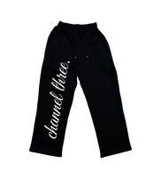 Load image into Gallery viewer, BLACK GV SCRIPT OPEN BOTTOM
